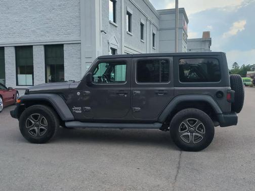 Granite Crystal Clearcoat Metallic 2018 Jeep Wrangler Unlimited Sport
