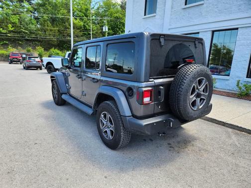 Granite Crystal Clearcoat Metallic 2018 Jeep Wrangler Unlimited Sport