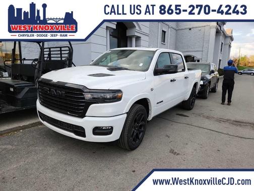 Bright White Clearcoat 2026 RAM 1500 Laramie