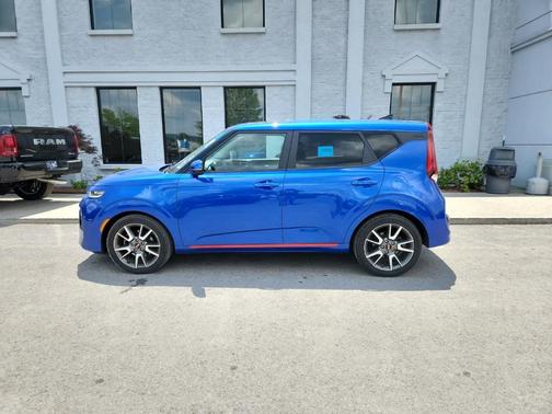 Neptune Blue 2021 Kia Soul Turbo