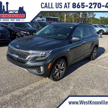 Gravity Gray 2021 Kia Seltos SX