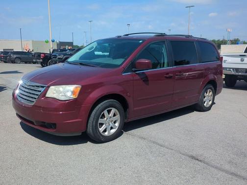 Deep Crimson Crystal Pearl 2008 Chrysler Town & Country Touring