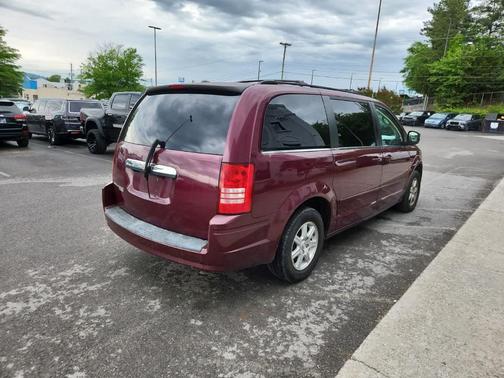 Deep Crimson Crystal Pearl 2008 Chrysler Town & Country Touring