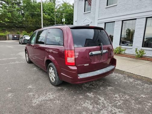 Deep Crimson Crystal Pearl 2008 Chrysler Town & Country Touring