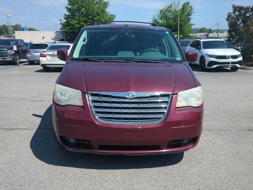 Deep Crimson Crystal Pearl 2008 Chrysler Town & Country Touring