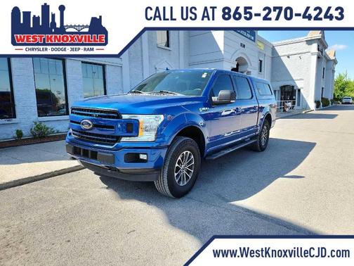 Lightning Blue 2018 Ford F-150 XLT