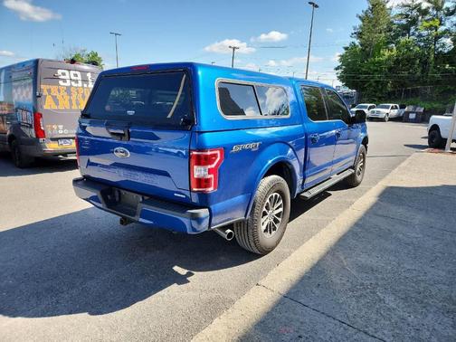 Lightning Blue 2018 Ford F-150 XLT