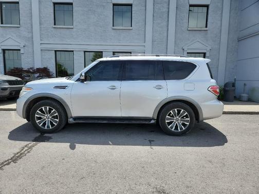 Brilliant Silver 2018 Nissan Armada SL