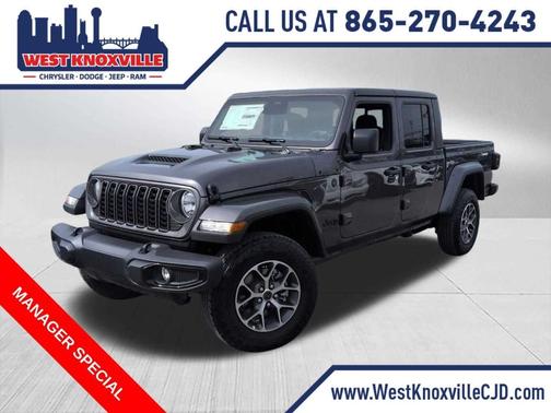 Granite Crystal Clearcoat Metallic 2026 Jeep Gladiator Sport