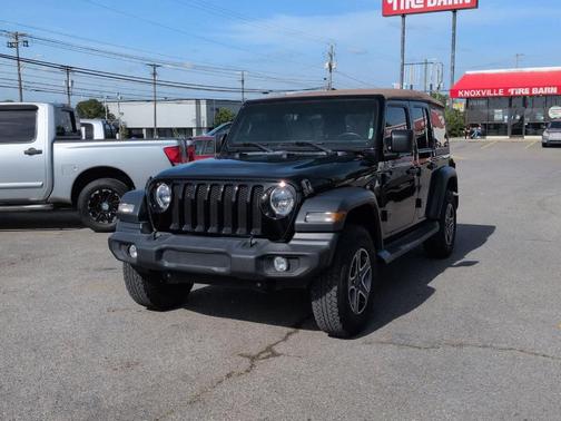 Black Clearcoat 2020 Jeep Wrangler Unlimited Sport