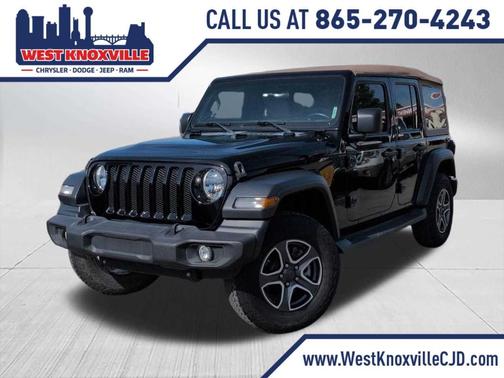 Black Clearcoat 2020 Jeep Wrangler Unlimited Sport