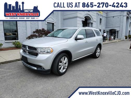 Bright Silver Metallic 2012 Dodge Durango Crew
