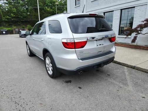 Bright Silver Metallic 2012 Dodge Durango Crew