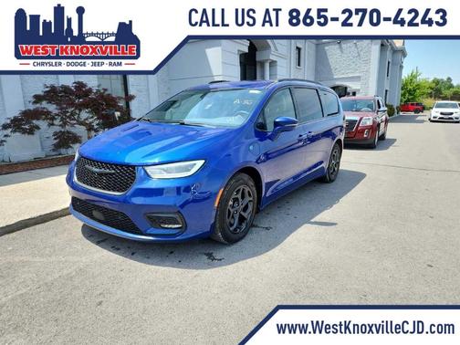 Ocean Blue Metallic 2021 Chrysler Pacifica Hybrid Touring L