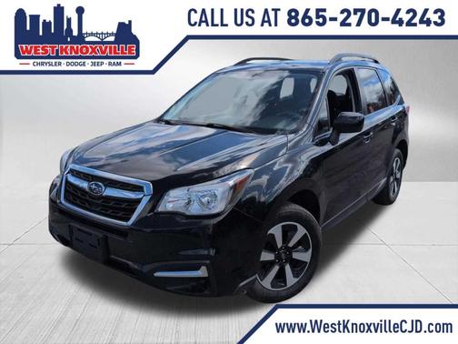 Crystal Black Silica 2018 Subaru Forester 2.5i Premium