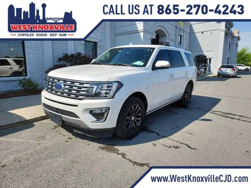 White Platinum Tri-Coat Metallic 2019 Ford Expedition Limited