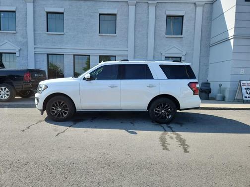 White Platinum Tri-Coat Metallic 2019 Ford Expedition Limited