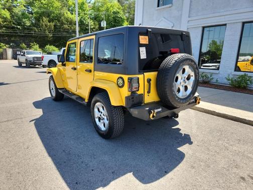 Baja Yellow Clearcoat 2015 Jeep Wrangler Unlimited Sahara
