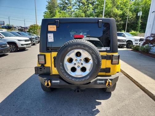 Baja Yellow Clearcoat 2015 Jeep Wrangler Unlimited Sahara