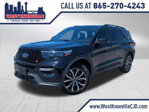 Agate Black Metallic 2020 Ford Explorer ST