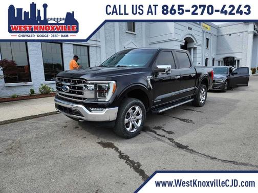 Agate Black Metallic 2021 Ford F-150 Lariat
