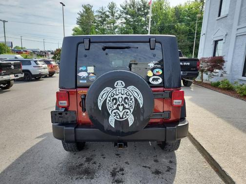 Red Rock Crystal Pearlcoat 2008 Jeep Wrangler Unlimited X