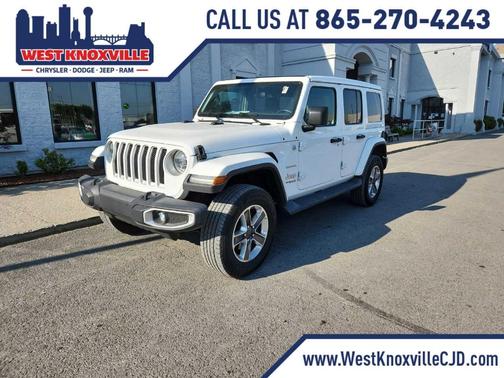 Bright White Clearcoat 2021 Jeep Wrangler Unlimited Sahara