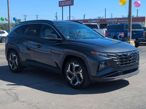 Portofino Gray 2022 Hyundai TUCSON Limited