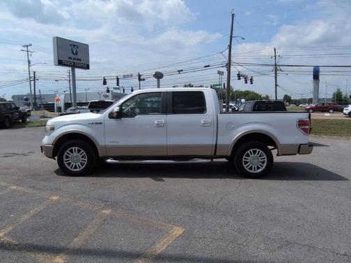 White Platinum Tri-Coat Metallic 2013 Ford F-150 Lariat