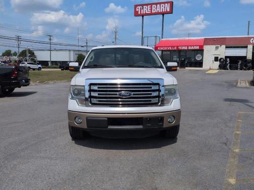 White Platinum Tri-Coat Metallic 2013 Ford F-150 Lariat