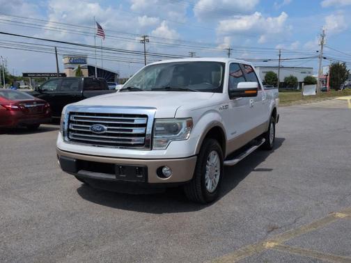 White Platinum Tri-Coat Metallic 2013 Ford F-150 Lariat