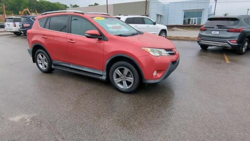 Barcelona Red Metallic 2015 Toyota RAV4 XLE