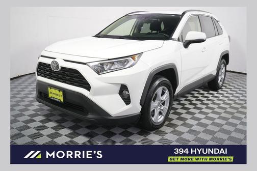 Super White 2020 Toyota RAV4 XLE