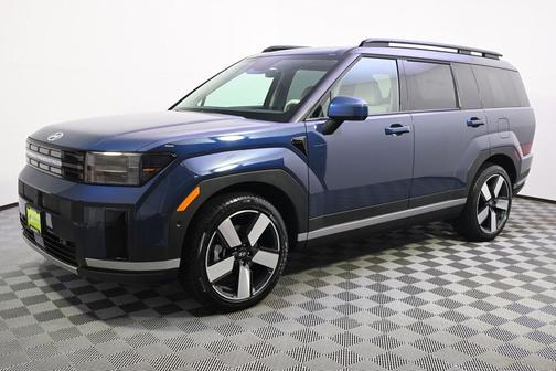Atlantic Blue 2026 Hyundai SANTA FE HEV Limited
