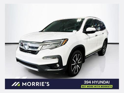Platinum White Pearl 2022 Honda Pilot Touring 7-Passenger