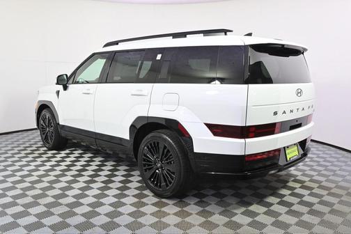 White 2026 Hyundai SANTA FE HEV Calligraphy