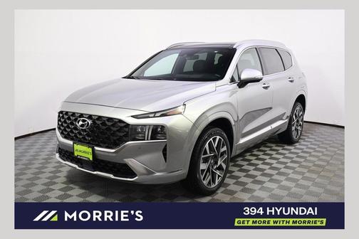 Shimmering Silver 2023 Hyundai SANTA FE Calligraphy