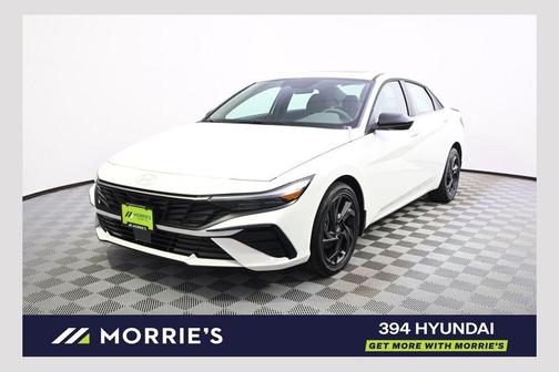 White 2026 Hyundai ELANTRA SEL SPORT PREMIUM