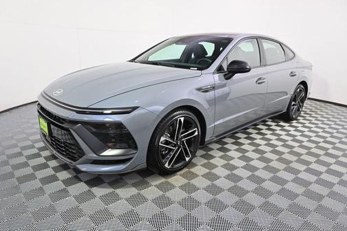 Blue 2025 Hyundai SONATA N Line