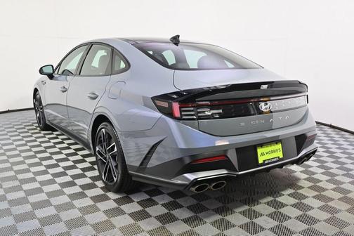 Blue 2025 Hyundai SONATA N Line