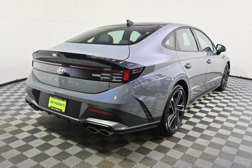 Blue 2025 Hyundai SONATA N Line