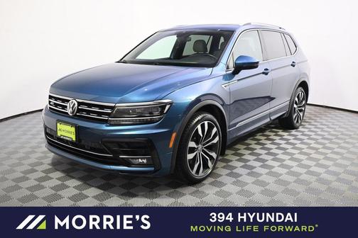 Silk Blue Metallic 2018 Volkswagen Tiguan 2.0T SEL Premium
