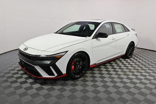 White 2026 Hyundai ELANTRA N Base