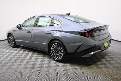 Blue 2026 Hyundai SONATA Hybrid SEL