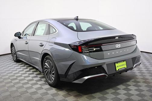 Blue 2026 Hyundai SONATA Hybrid SEL