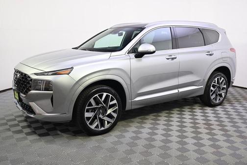 Shimmering Silver 2023 Hyundai SANTA FE Calligraphy