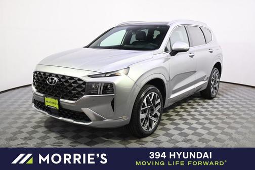 Shimmering Silver 2023 Hyundai SANTA FE Calligraphy