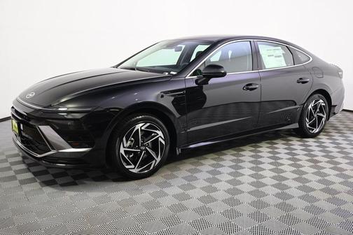 Black 2026 Hyundai SONATA SEL Sport