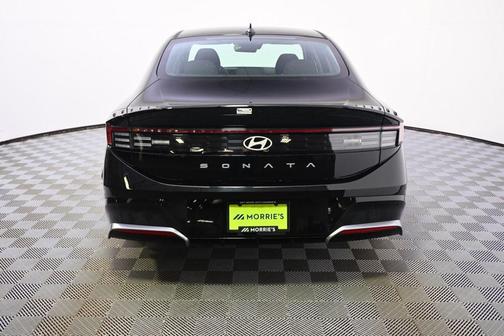 Black 2026 Hyundai SONATA SEL Sport