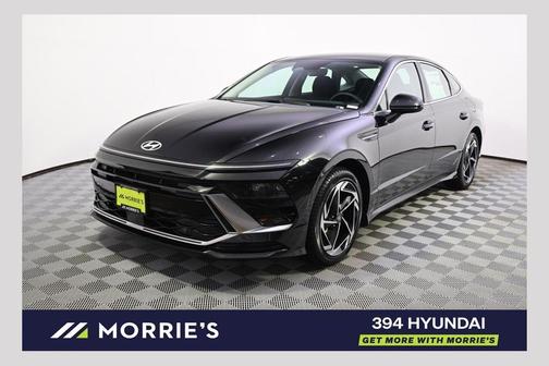Black 2026 Hyundai SONATA SEL Sport